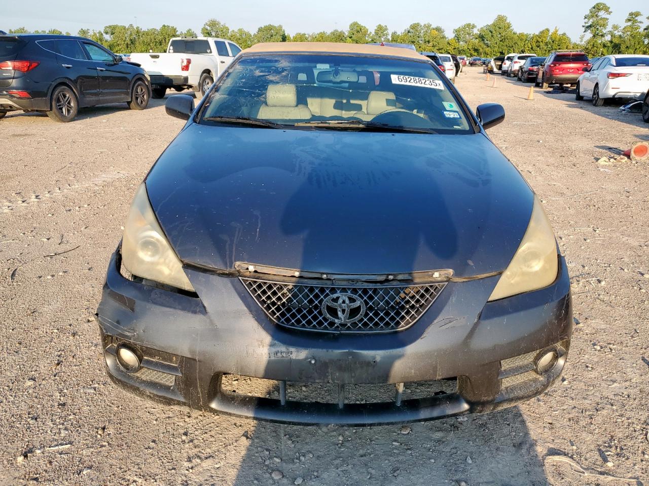 2007 Toyota Camry Solara Se Серый vin: 4T1FA38P67U128378