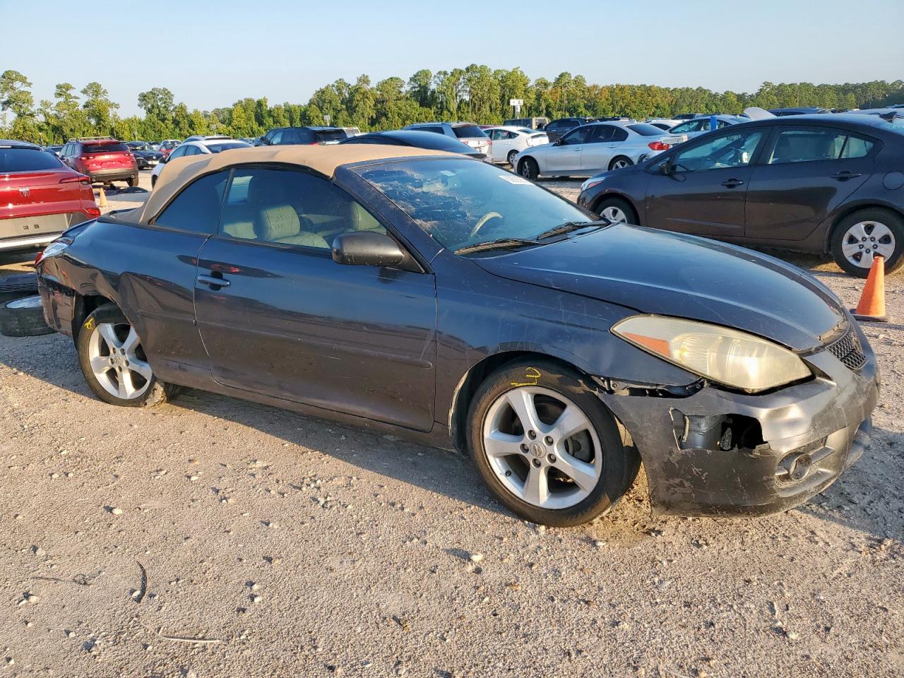2007 Toyota Camry Solara Se Серый vin: 4T1FA38P67U128378