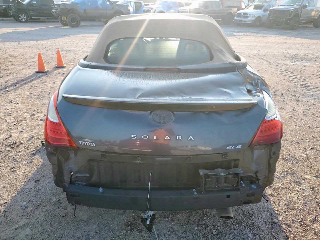2007 Toyota Camry Solara Se Серый vin: 4T1FA38P67U128378