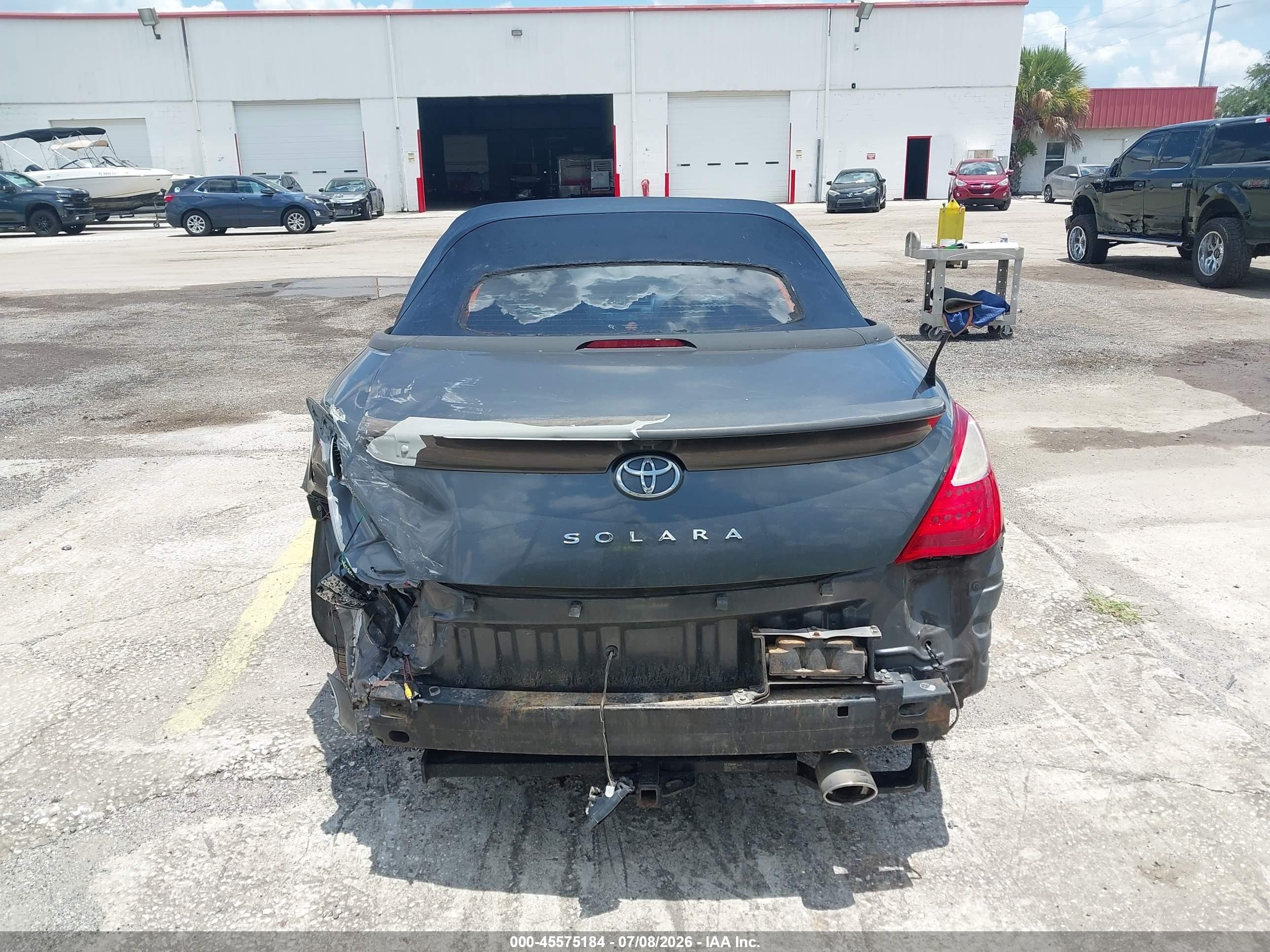 2008 Toyota Camry Solara Sport Серый vin: 4T1FA38P68U138278
