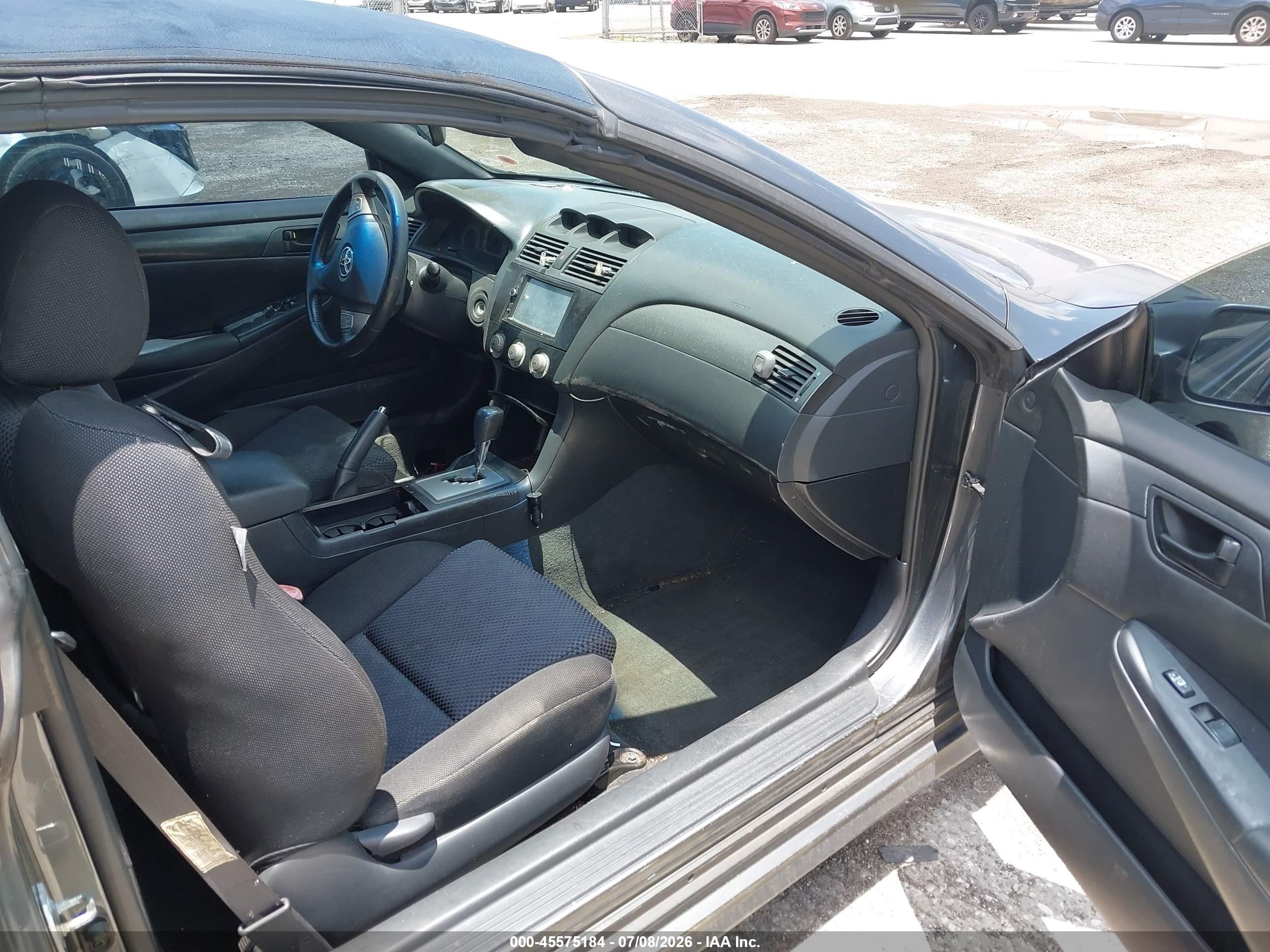 2008 Toyota Camry Solara Sport Серый vin: 4T1FA38P68U138278