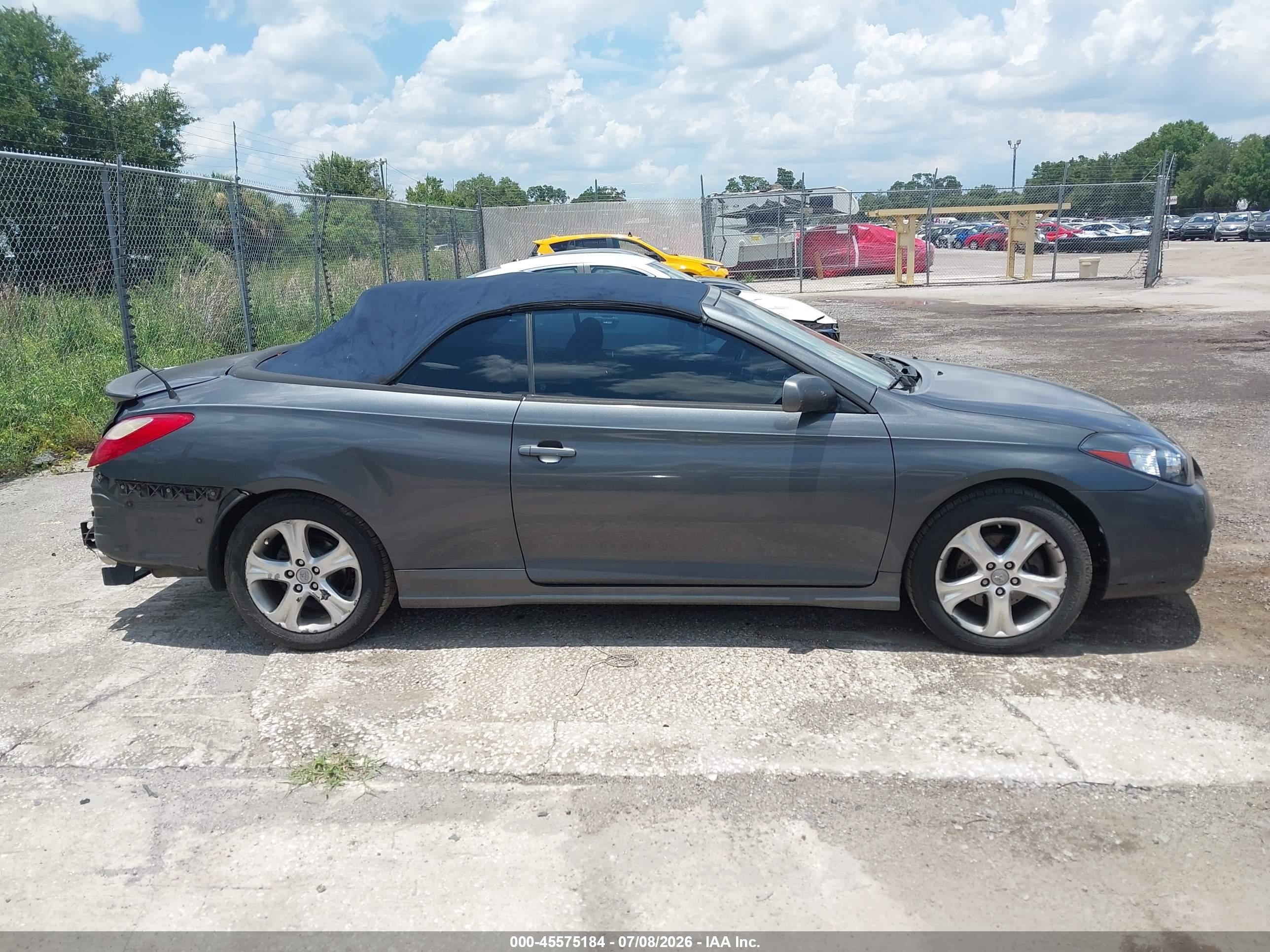 2008 Toyota Camry Solara Sport Серый vin: 4T1FA38P68U138278