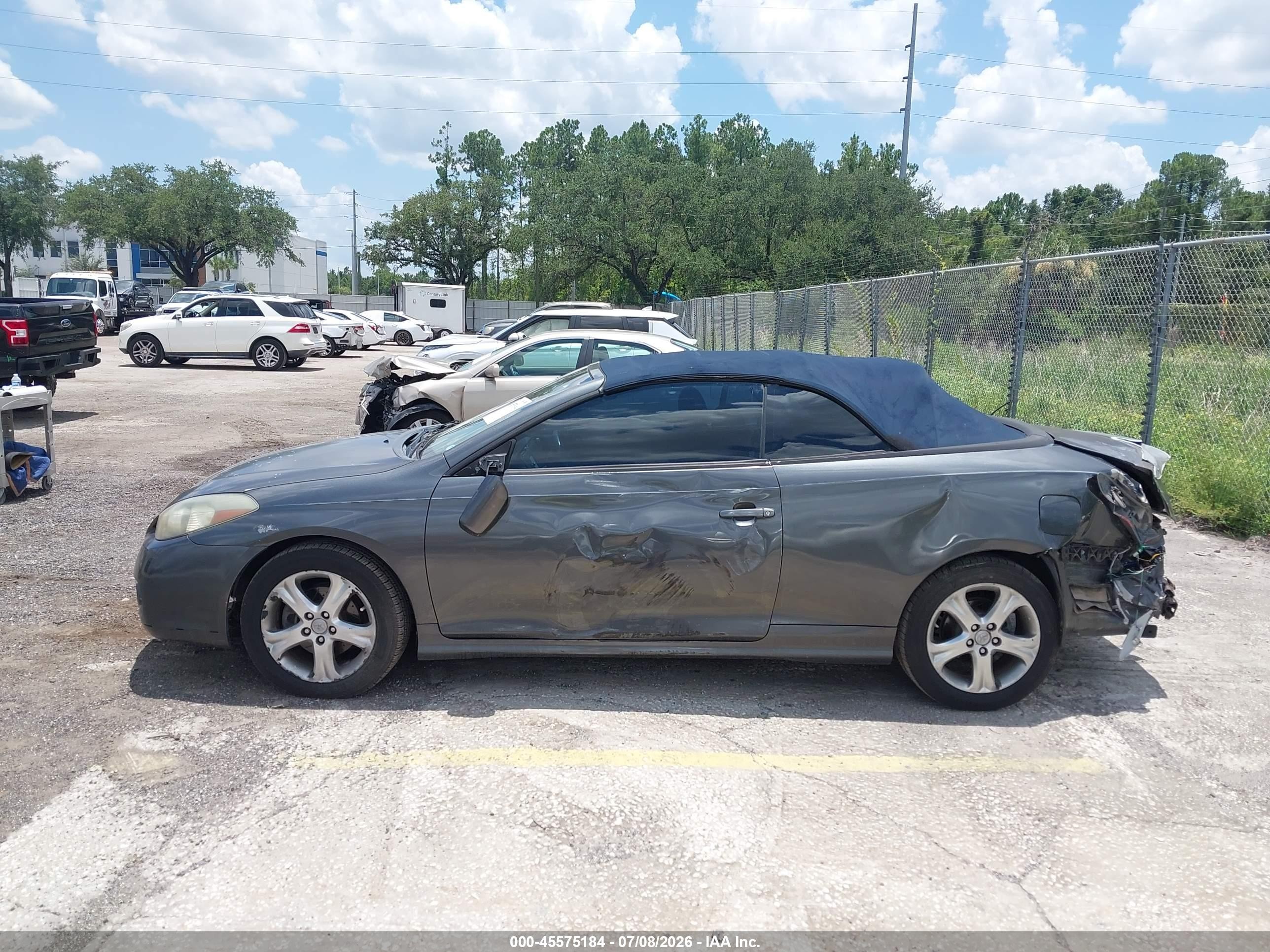 2008 Toyota Camry Solara Sport Серый vin: 4T1FA38P68U138278