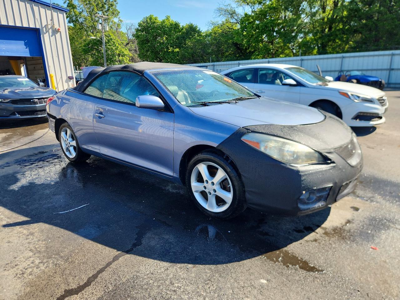 2008 Toyota Camry Solara Sle V6 Синий vin: 4T1FA38P68U159244