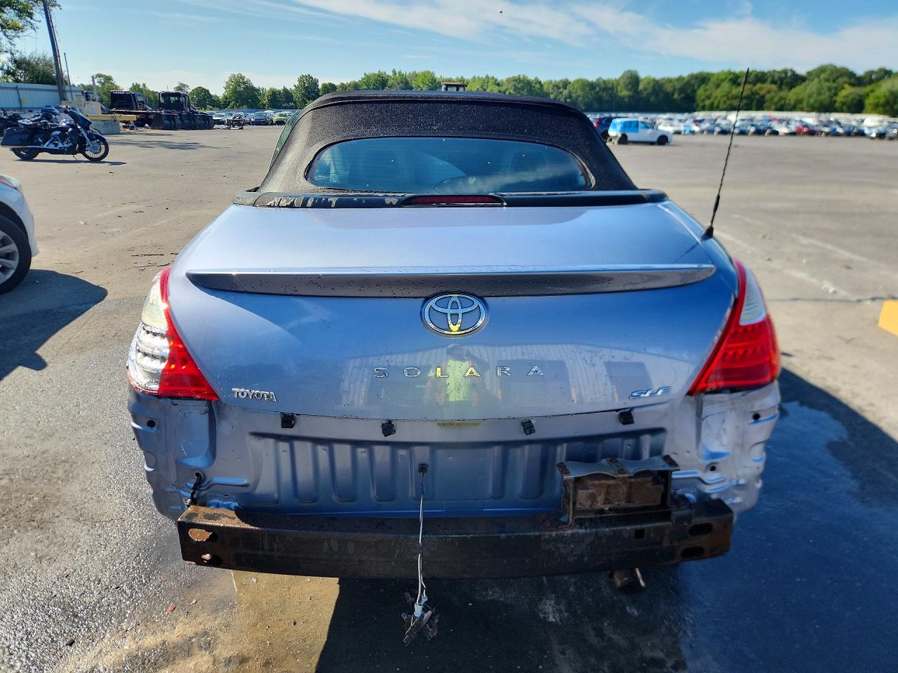 2008 Toyota Camry Solara Sle V6 Синий vin: 4T1FA38P68U159244