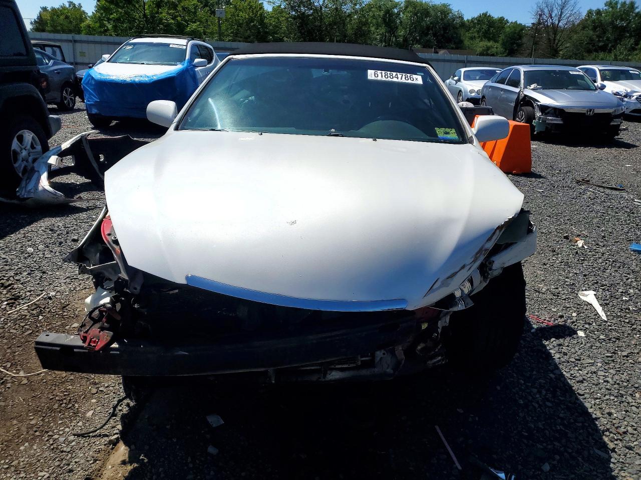 2006 Toyota Camry Solara Sle V6 White vin: 4T1FA38P76U068237