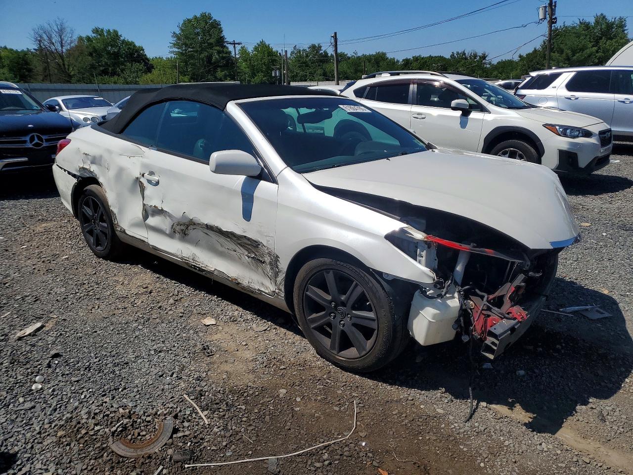 2006 Toyota Camry Solara Sle V6 White vin: 4T1FA38P76U068237