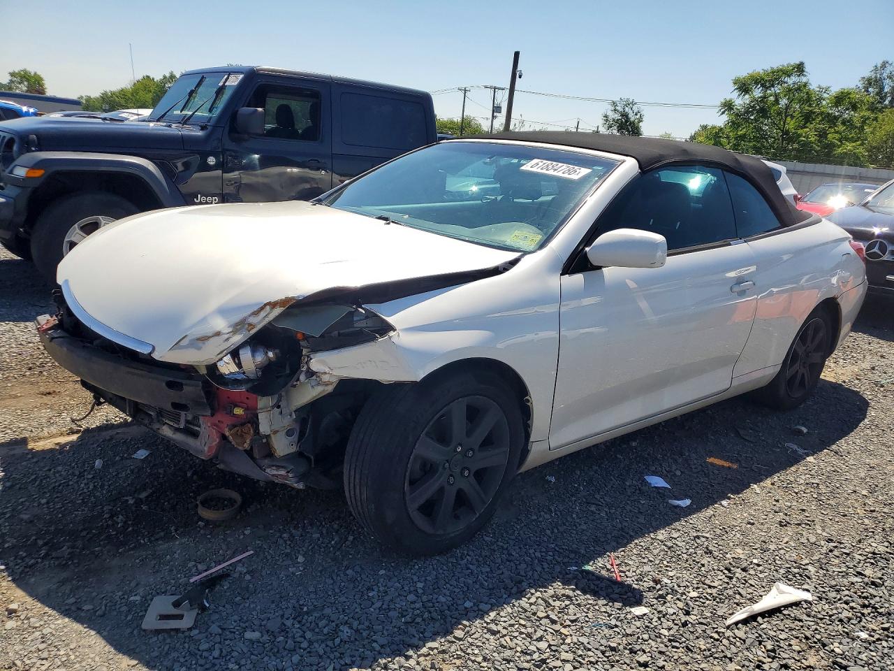 2006 Toyota Camry Solara Sle V6 Белый vin: 4T1FA38P76U068237
