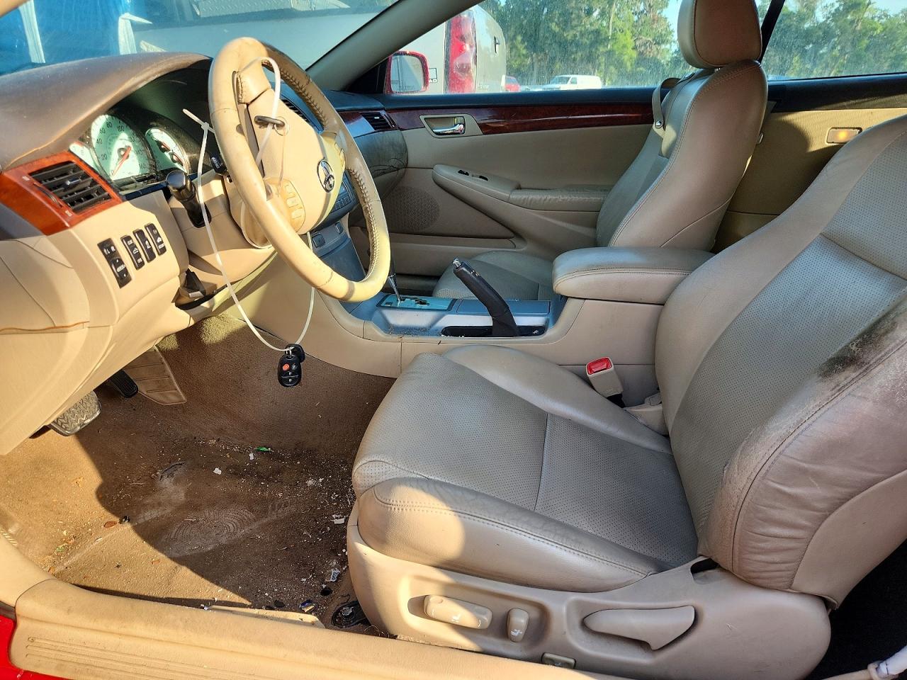 2006 Toyota Camry Solara Sle V6 Red vin: 4T1FA38P76U078783