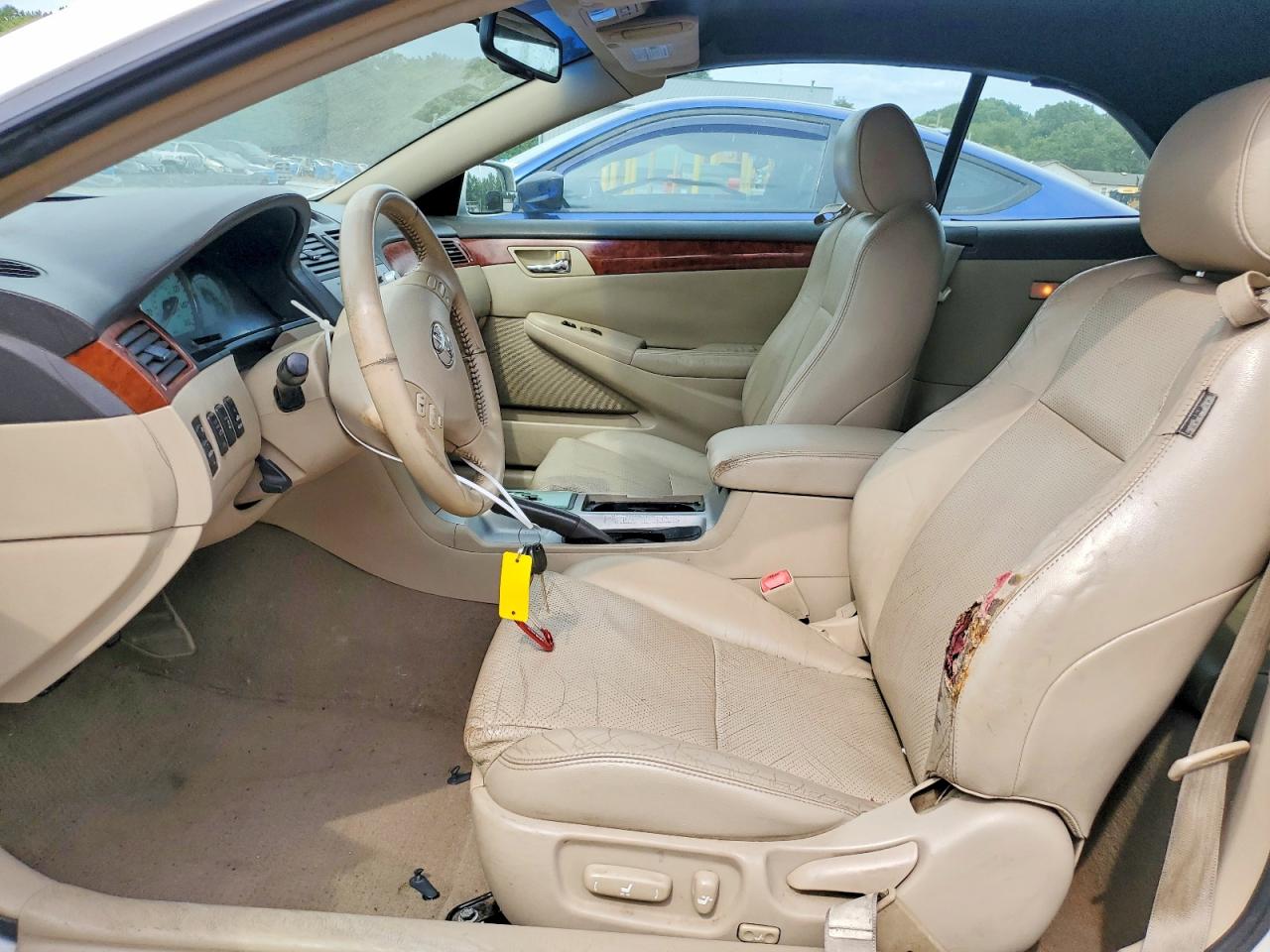 2006 Toyota Camry Solara Sle V6 White vin: 4T1FA38P76U101267