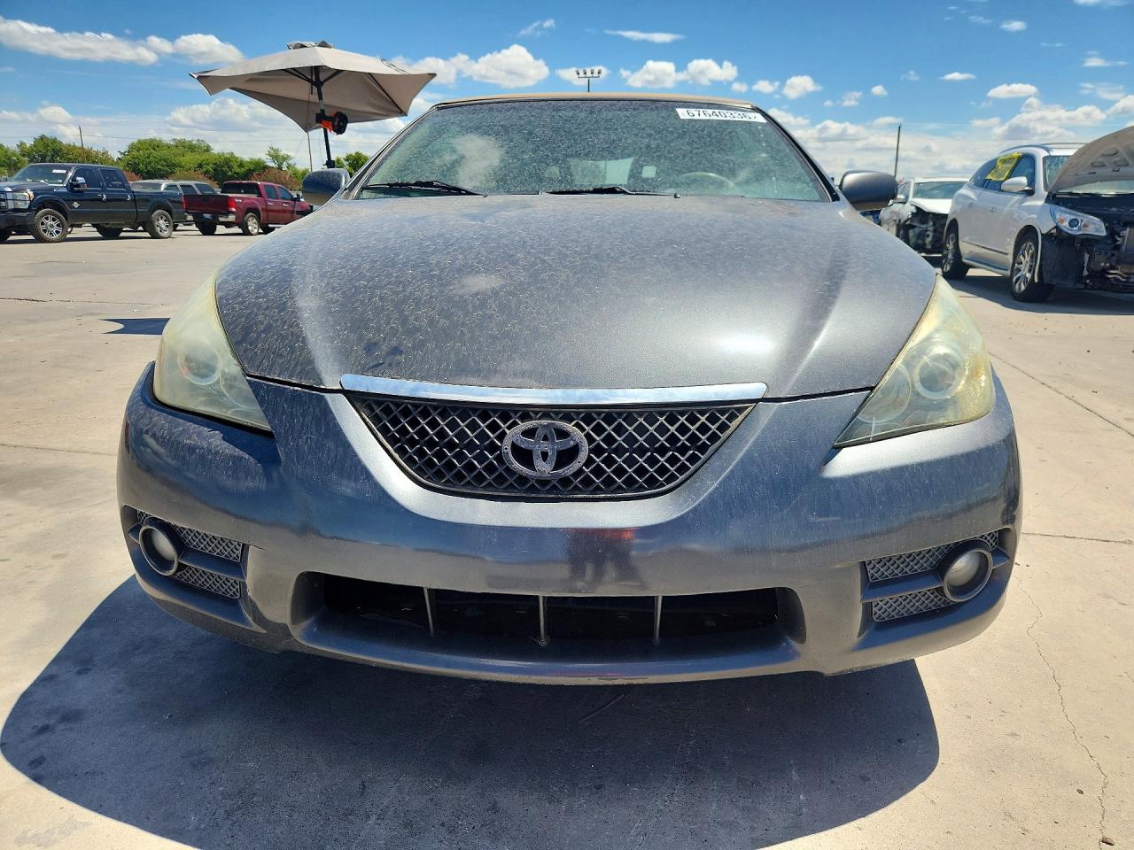 2007 Toyota Camry Solara Sle V6 Серый vin: 4T1FA38P77U117485