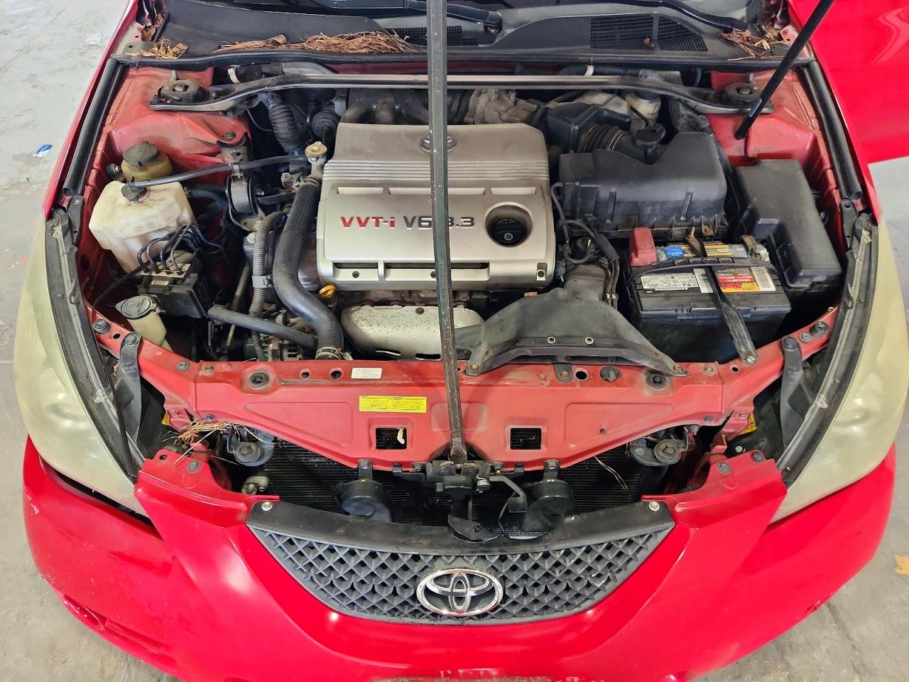 2007 Toyota Camry Solara Sport V6 Red vin: 4T1FA38P77U118913