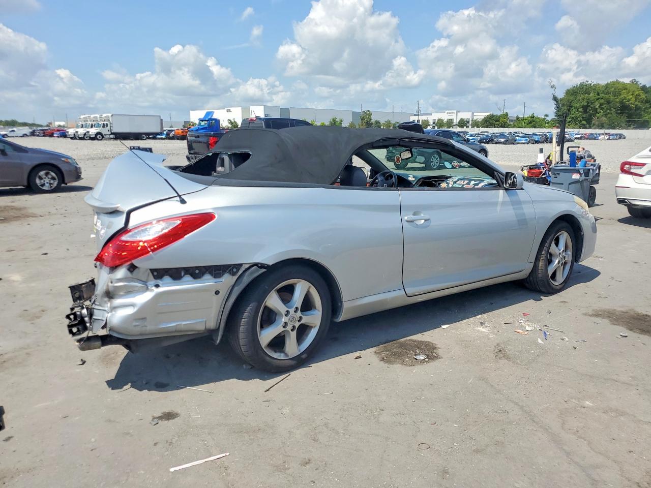 2007 Toyota Camry Solara Sle V6 Silver vin: 4T1FA38P77U120564