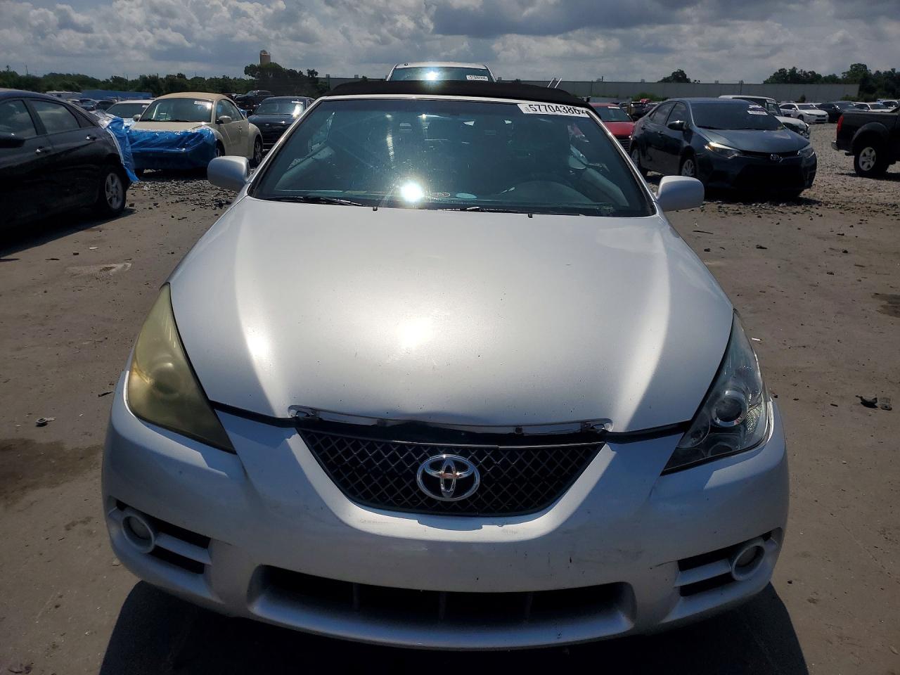 2007 Toyota Camry Solara Sle V6 Silver vin: 4T1FA38P77U120564