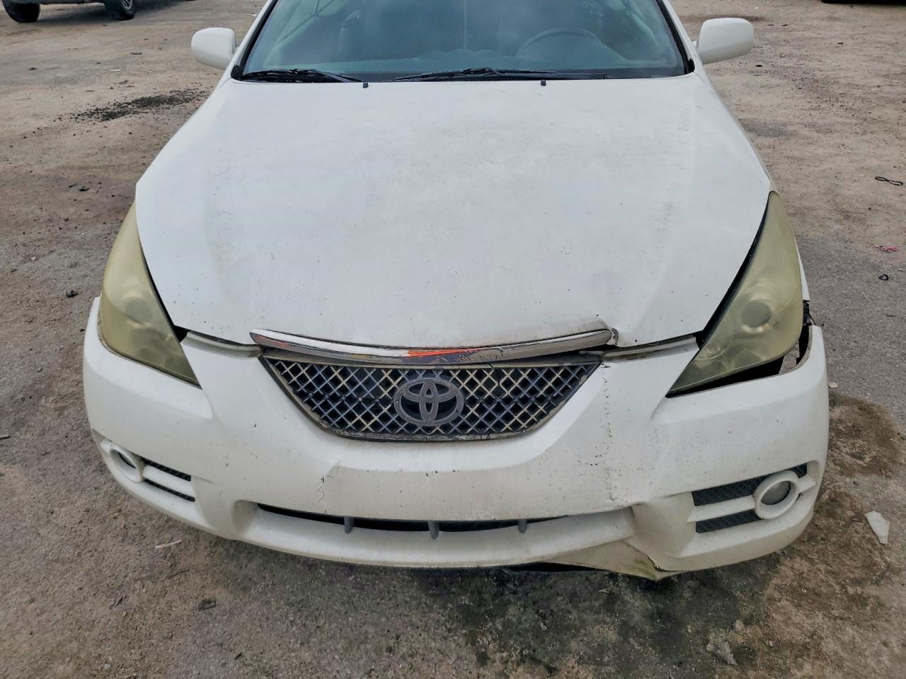 2007 Toyota Camry Solara Sle V6 White vin: 4T1FA38P77U123514