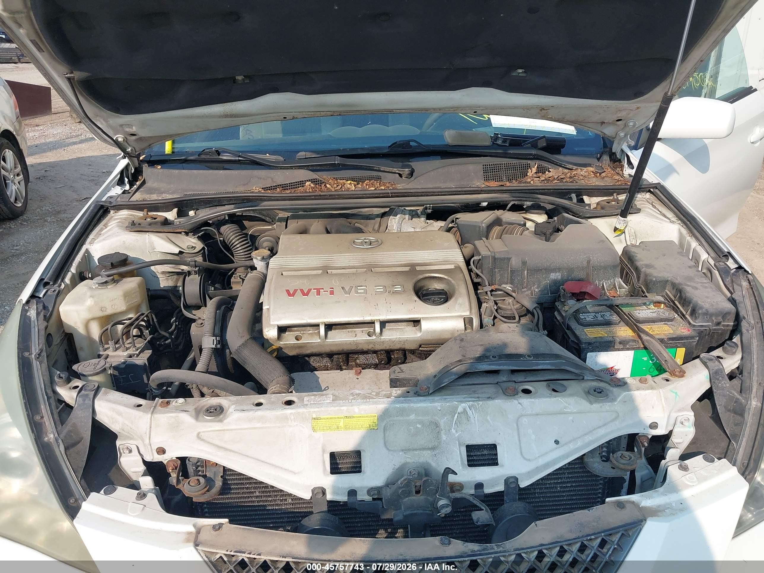 2007 Toyota Camry Solara Se White vin: 4T1FA38P77U124694