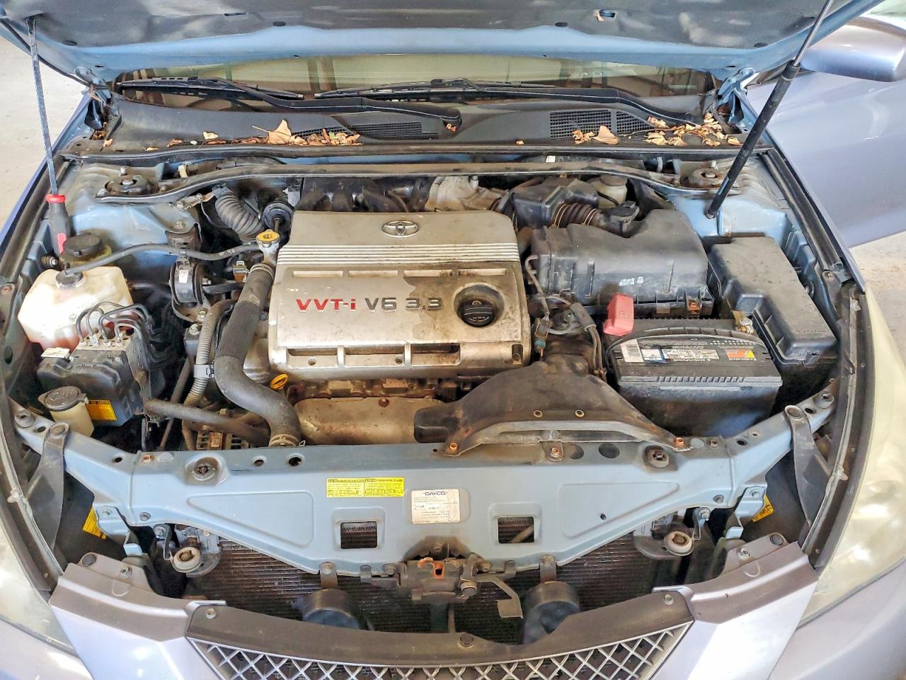 2008 Toyota Camry Solara Sle V6 Blue vin: 4T1FA38P78U140914