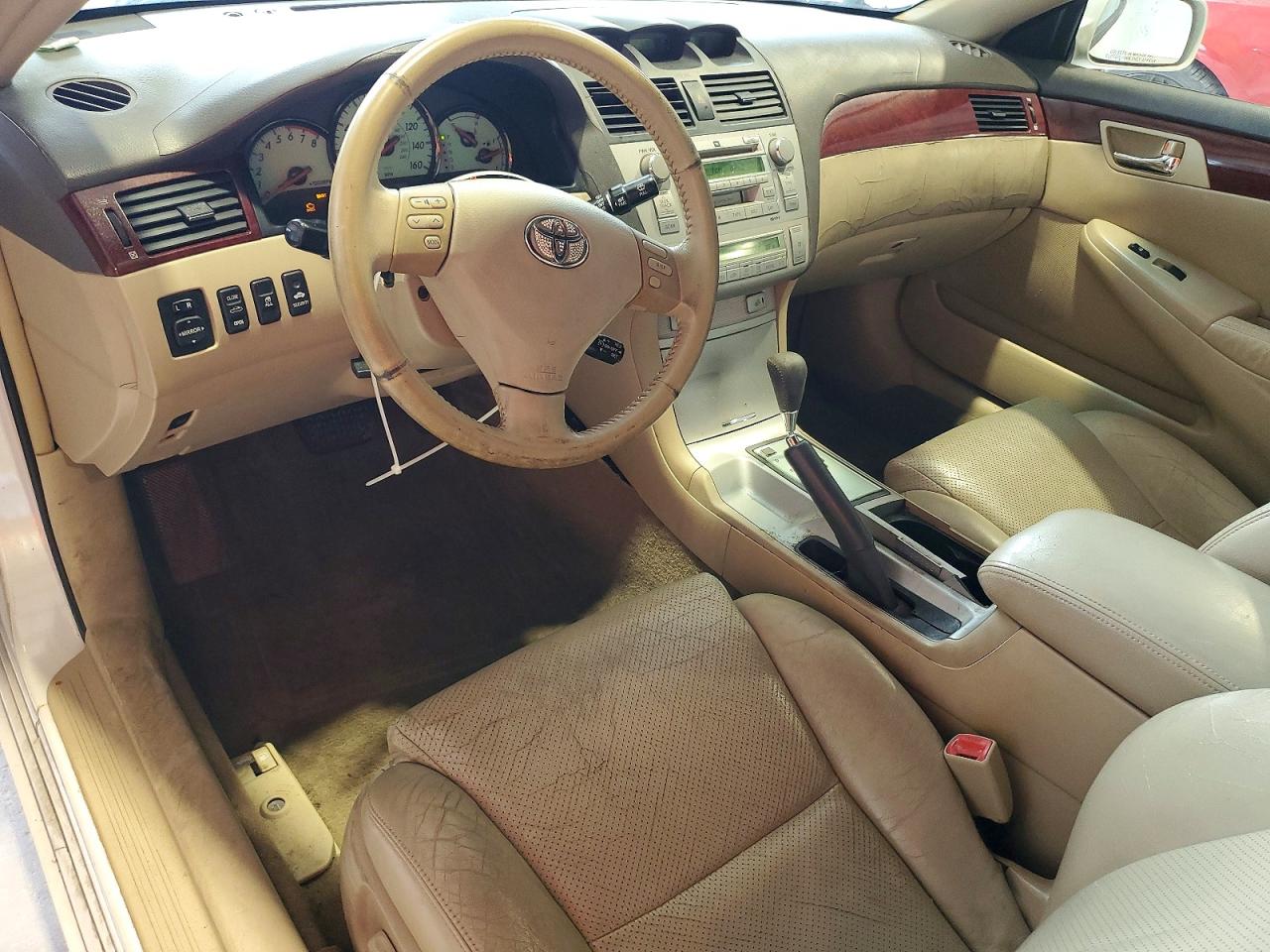 2005 Toyota Camry Solara Sle V6 Белый vin: 4T1FA38P85U040137