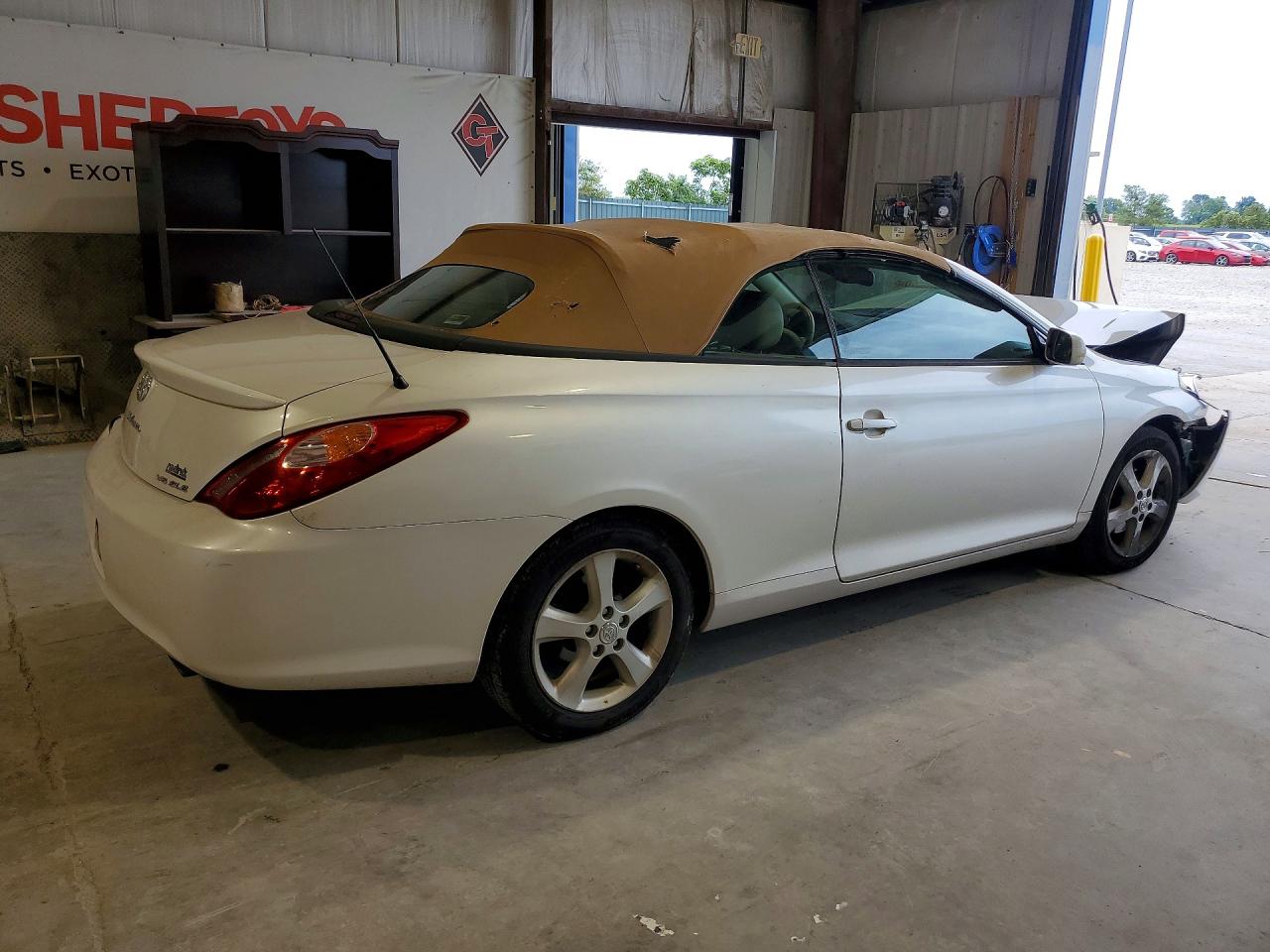 2005 Toyota Camry Solara Sle V6 Белый vin: 4T1FA38P85U040137