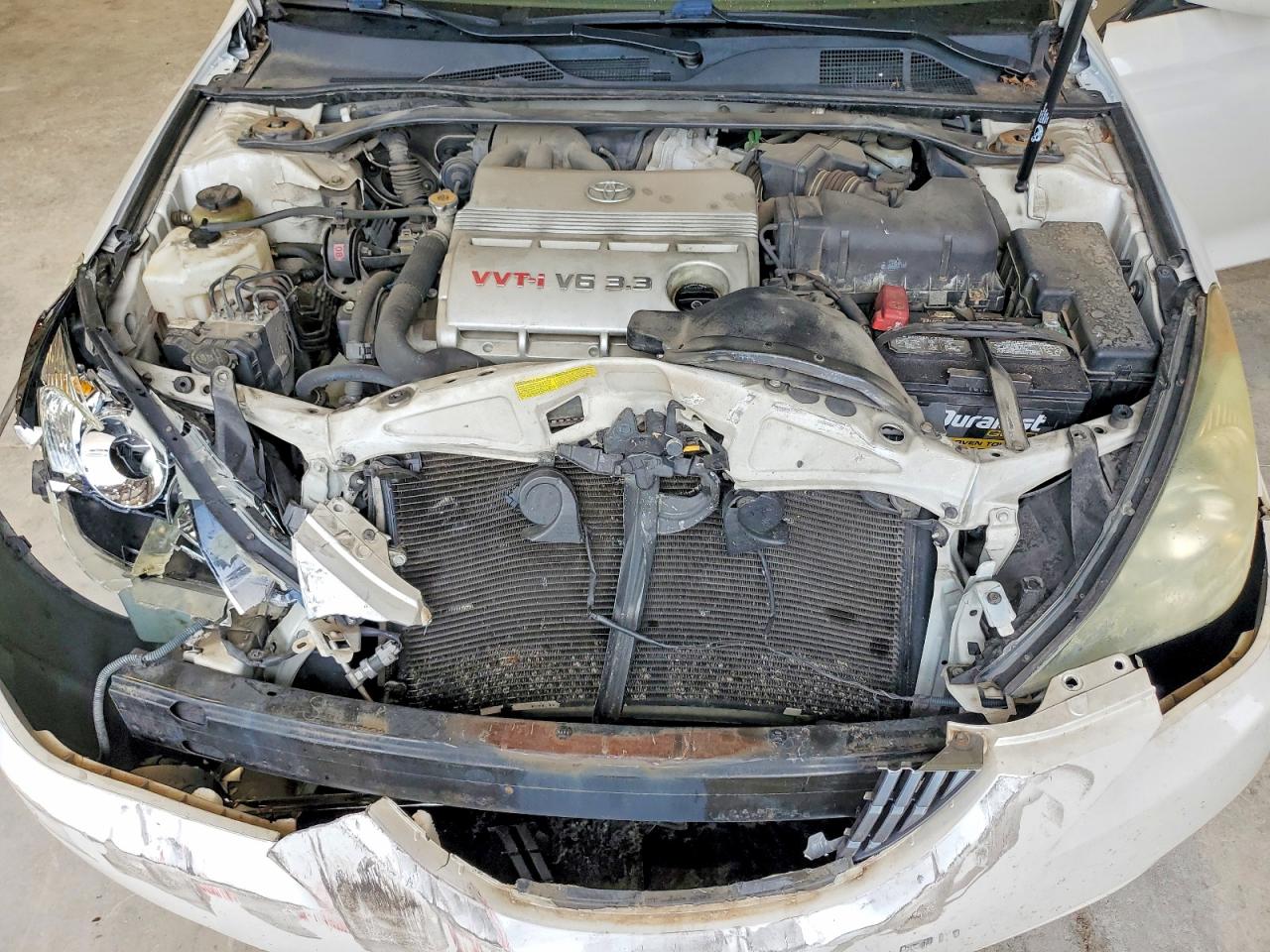 2005 Toyota Camry Solara Sle V6 Белый vin: 4T1FA38P85U040137