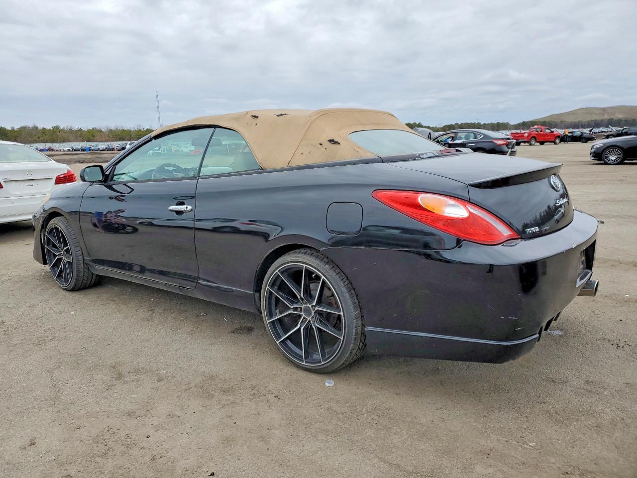 2005 Toyota Camry Solara Sle V6 Black vin: 4T1FA38P85U047461