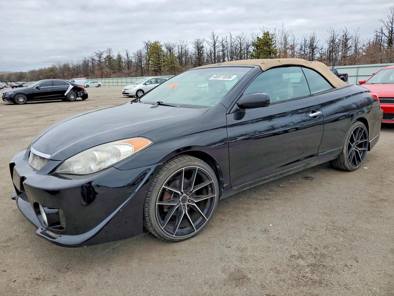 2005 Toyota Camry Solara Sle V6 Black vin: 4T1FA38P85U047461