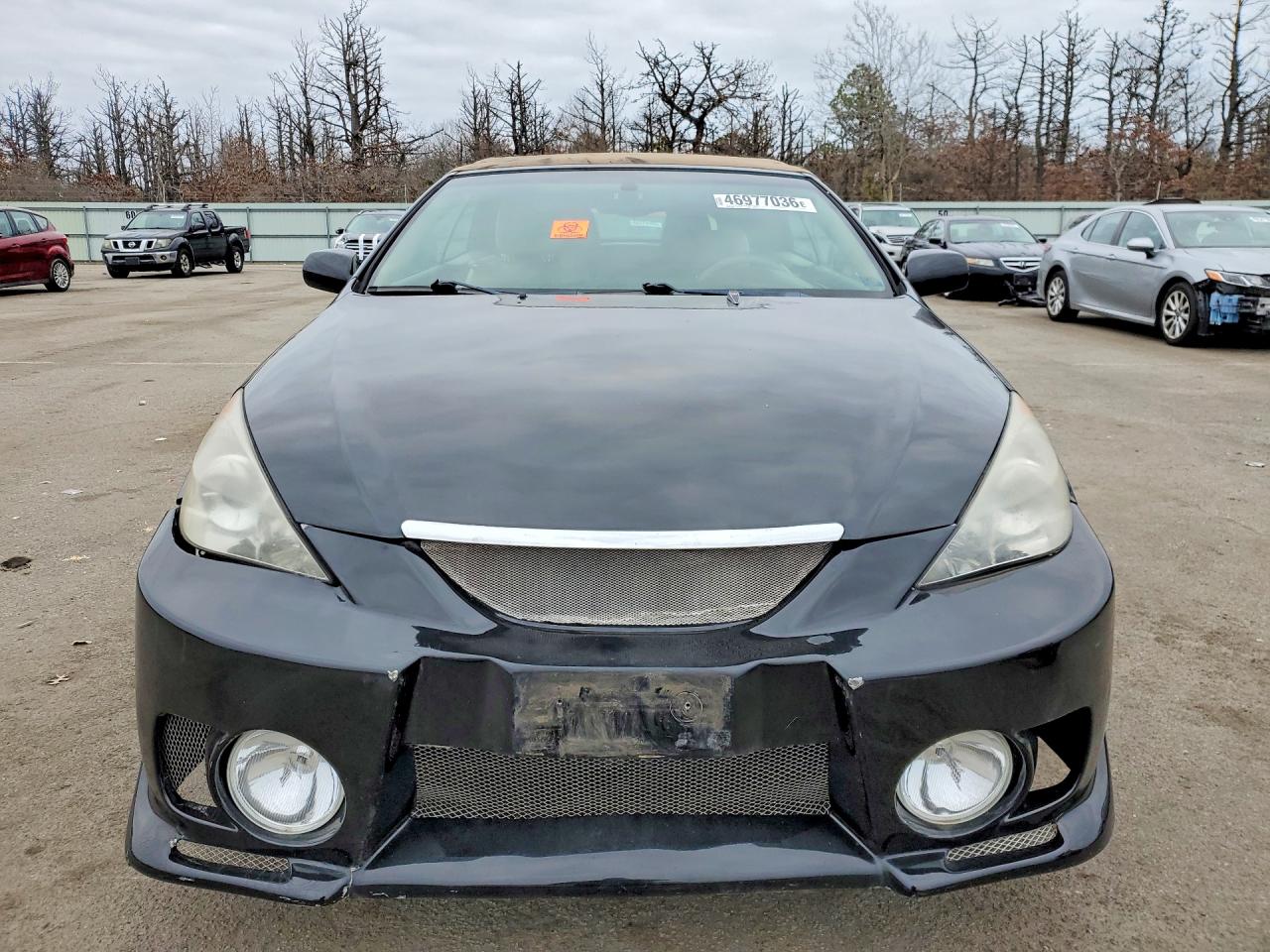 2005 Toyota Camry Solara Sle V6 Black vin: 4T1FA38P85U047461