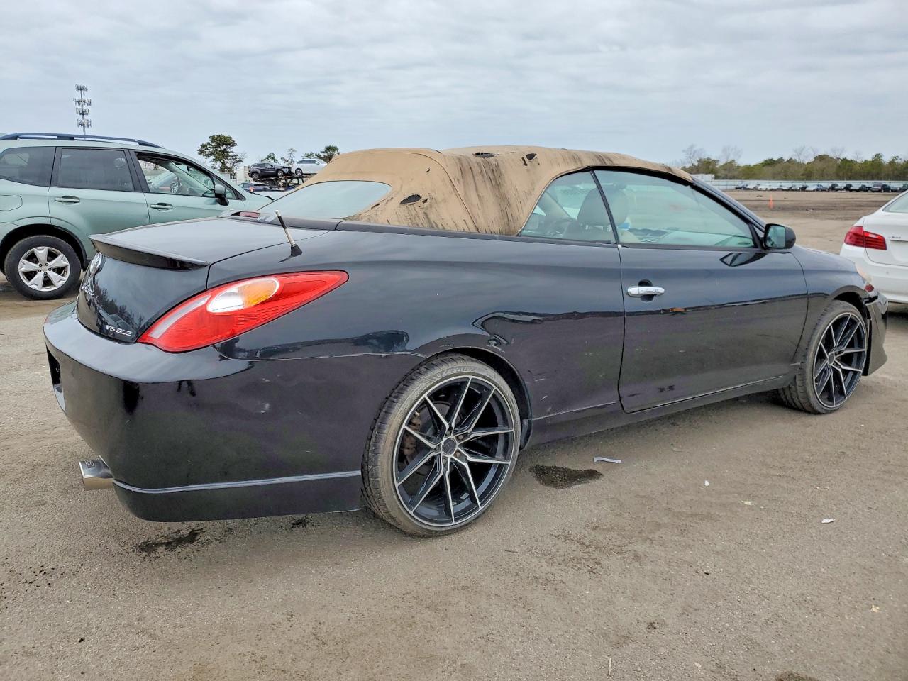 2005 Toyota Camry Solara Sle V6 Black vin: 4T1FA38P85U047461