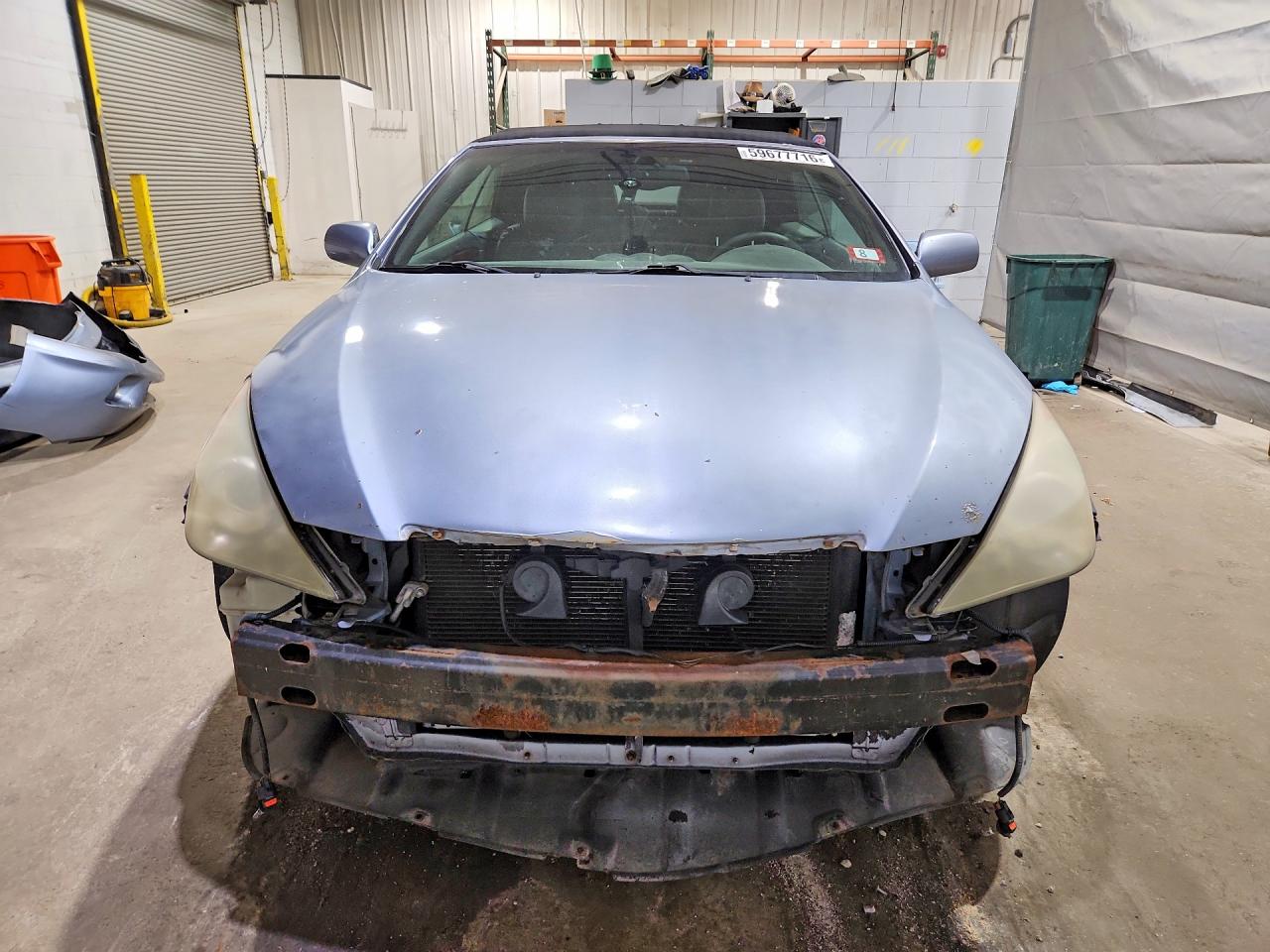 2005 Toyota Camry Solara Sle V6 Blue vin: 4T1FA38P85U049078