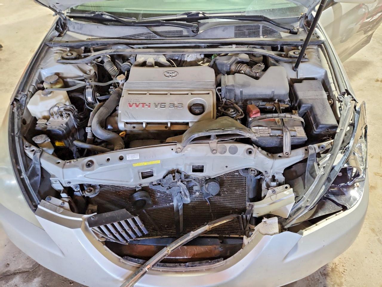 2005 Toyota Camry Solara Sle V6 Серебряный vin: 4T1FA38P85U051333