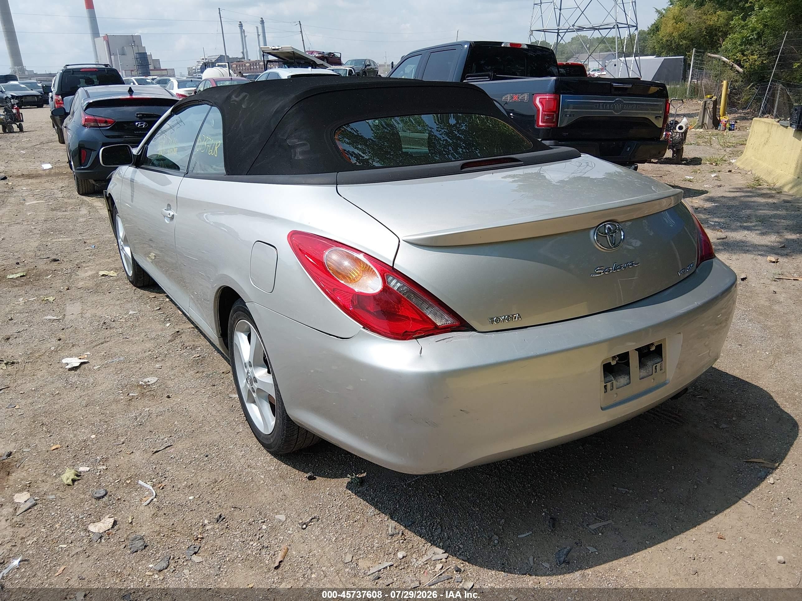 2006 Toyota Camry Solara Se Silver vin: 4T1FA38P86U070000