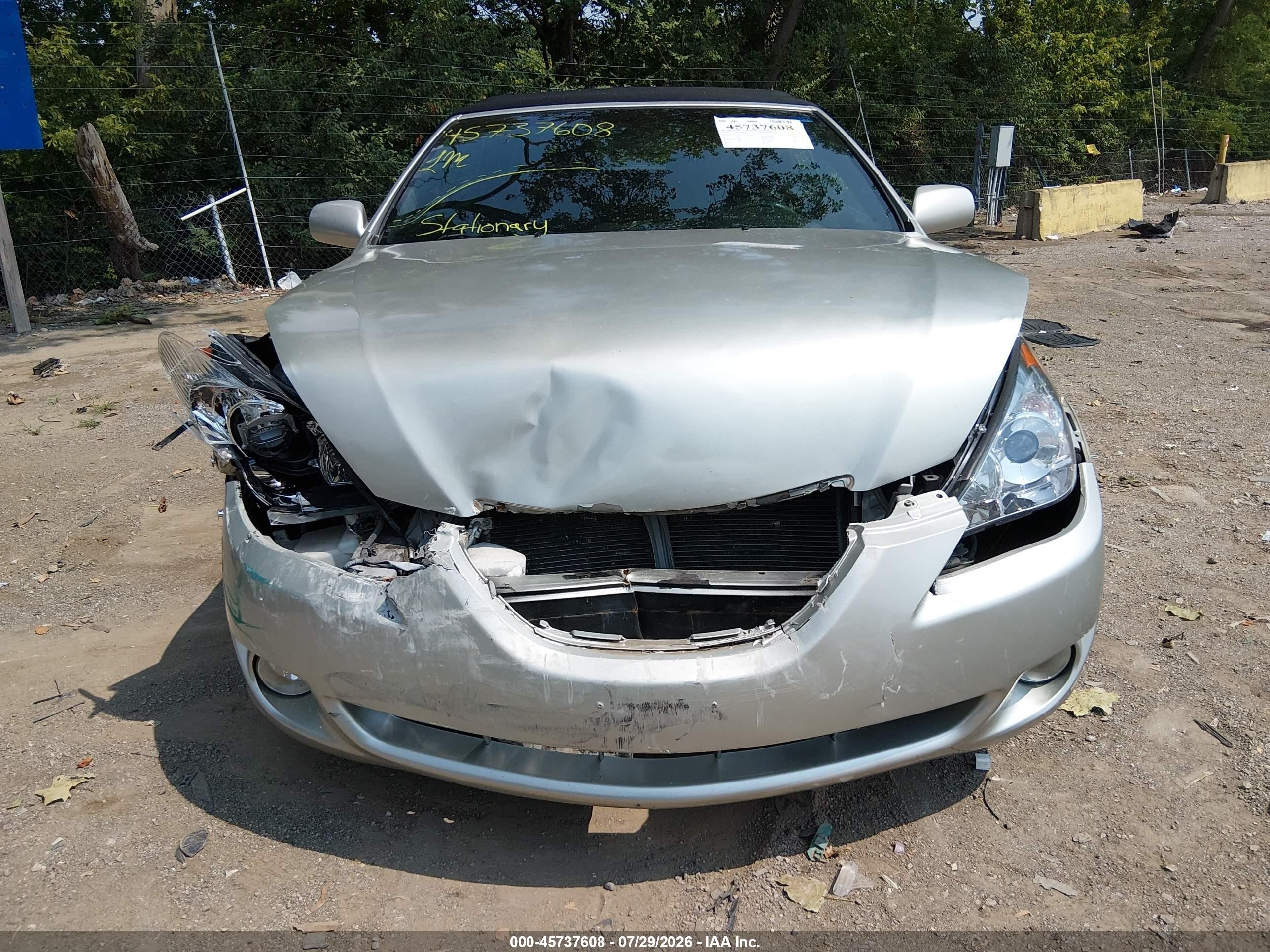 2006 Toyota Camry Solara Se Silver vin: 4T1FA38P86U070000