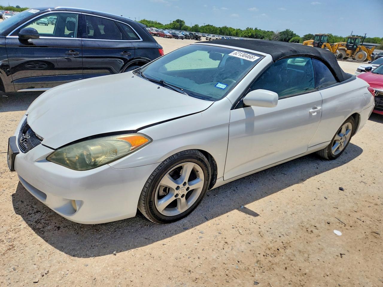 2006 Toyota Camry Solara Sle V6 White vin: 4T1FA38P86U087248