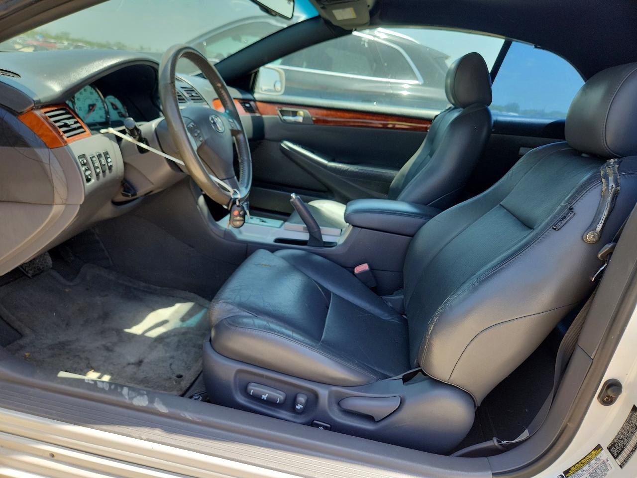 2006 Toyota Camry Solara Sle V6 White vin: 4T1FA38P86U087248
