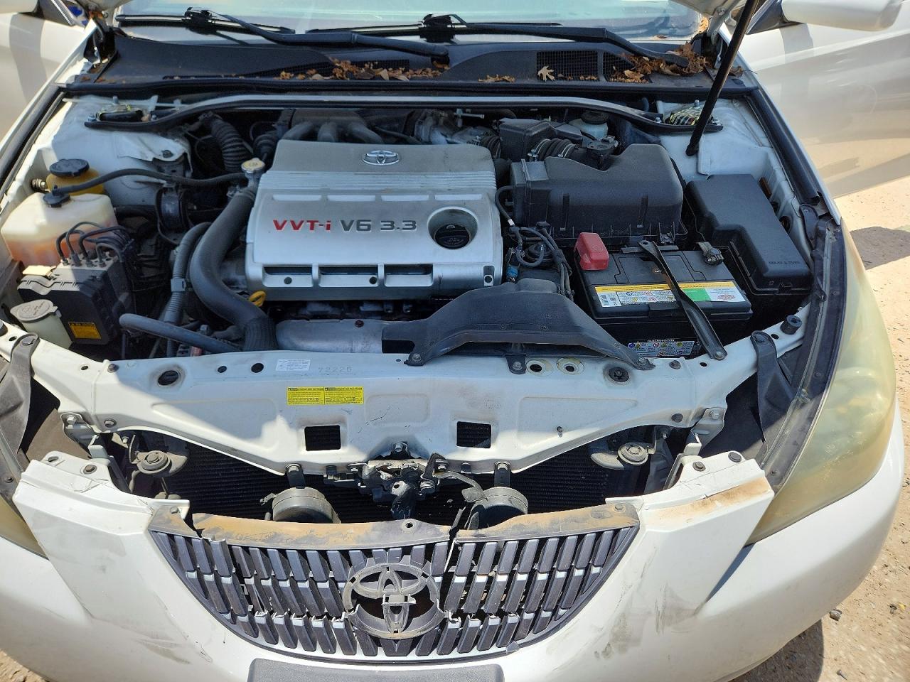 2006 Toyota Camry Solara Sle V6 White vin: 4T1FA38P86U087248