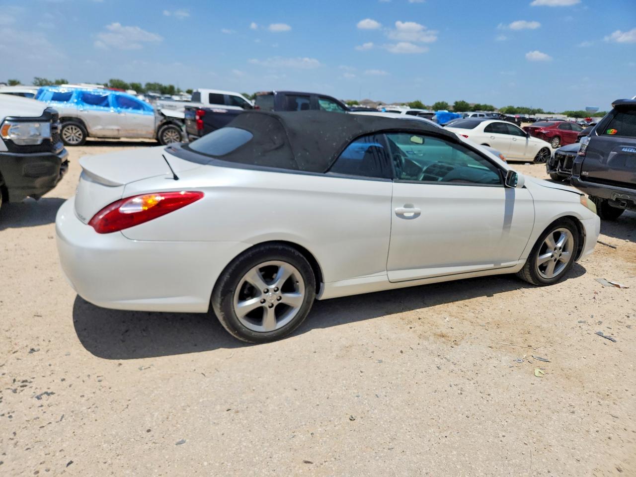 2006 Toyota Camry Solara Sle V6 White vin: 4T1FA38P86U087248