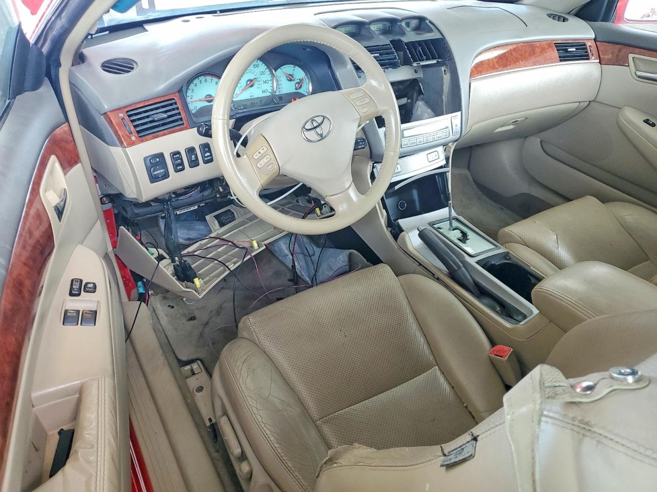 2006 Toyota Camry Solara Sle V6 Red vin: 4T1FA38P86U103769