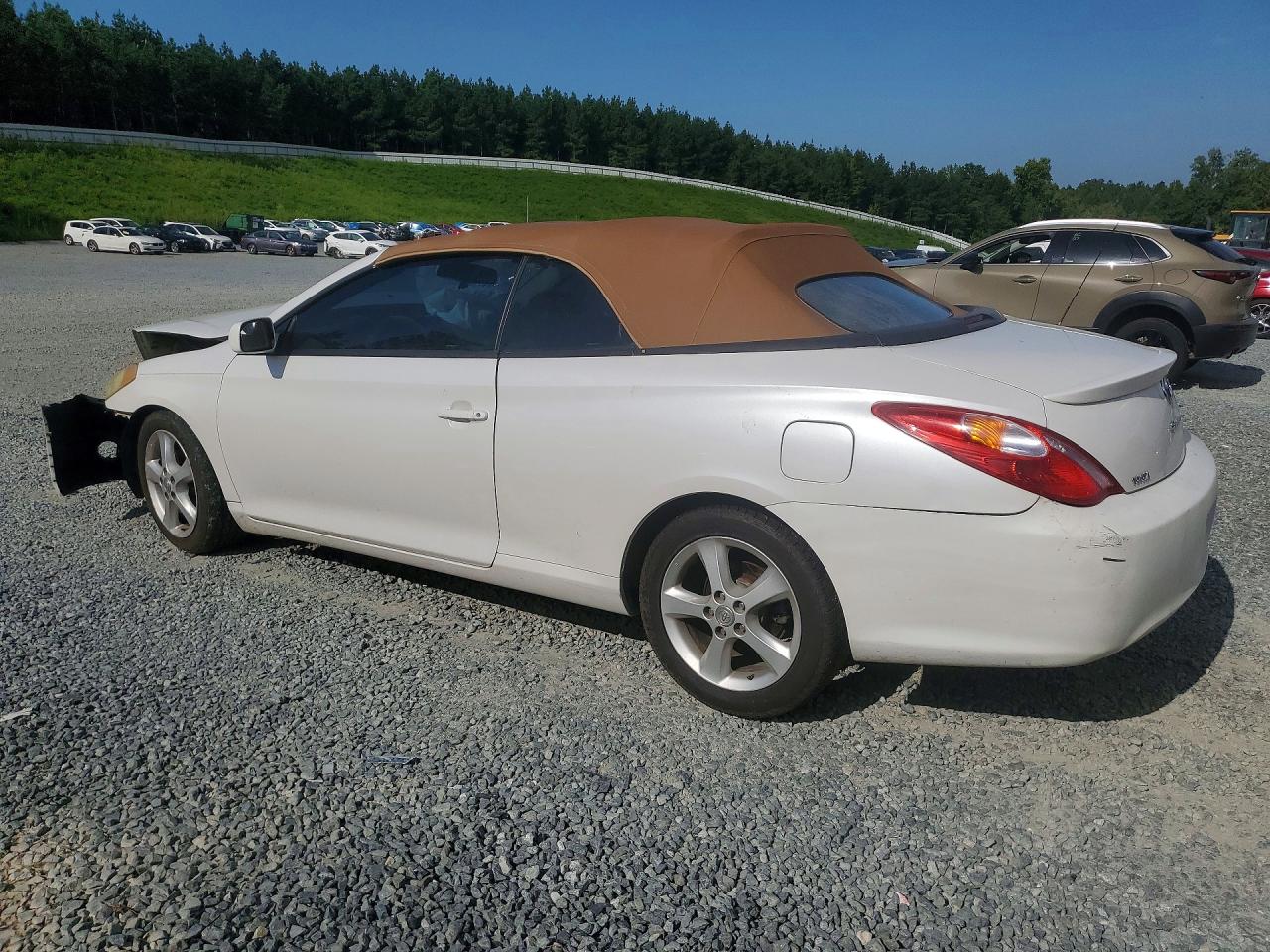 2006 Toyota Camry Solara Sle V6 White vin: 4T1FA38P86U106624