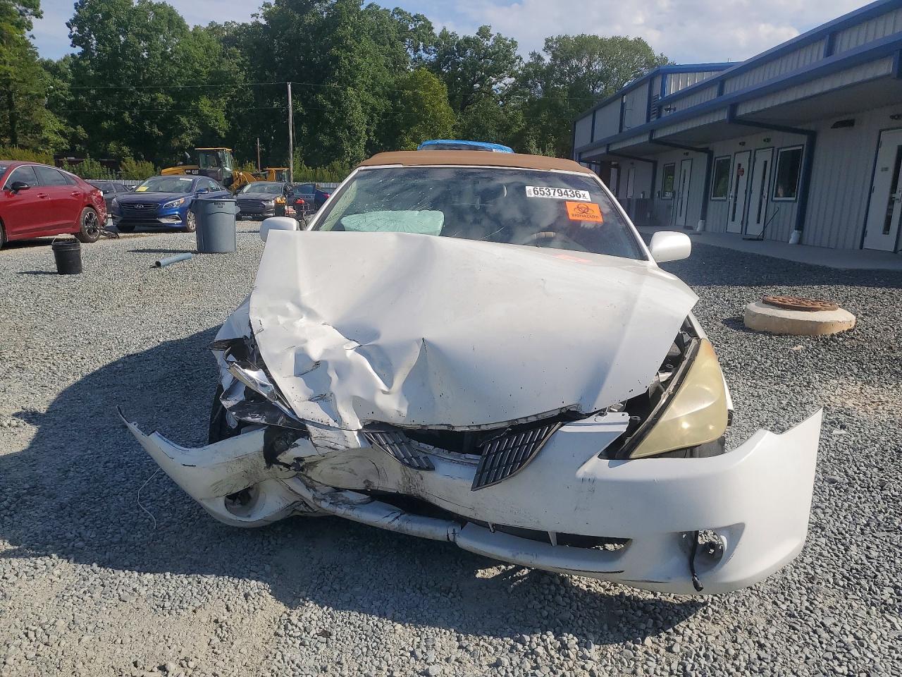 2006 Toyota Camry Solara Sle V6 White vin: 4T1FA38P86U106624