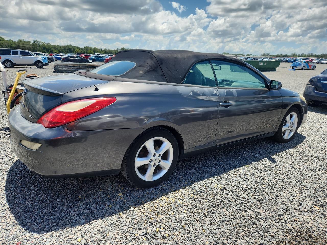 2007 Toyota Camry Solara Sle V6 Gray vin: 4T1FA38P87U130438