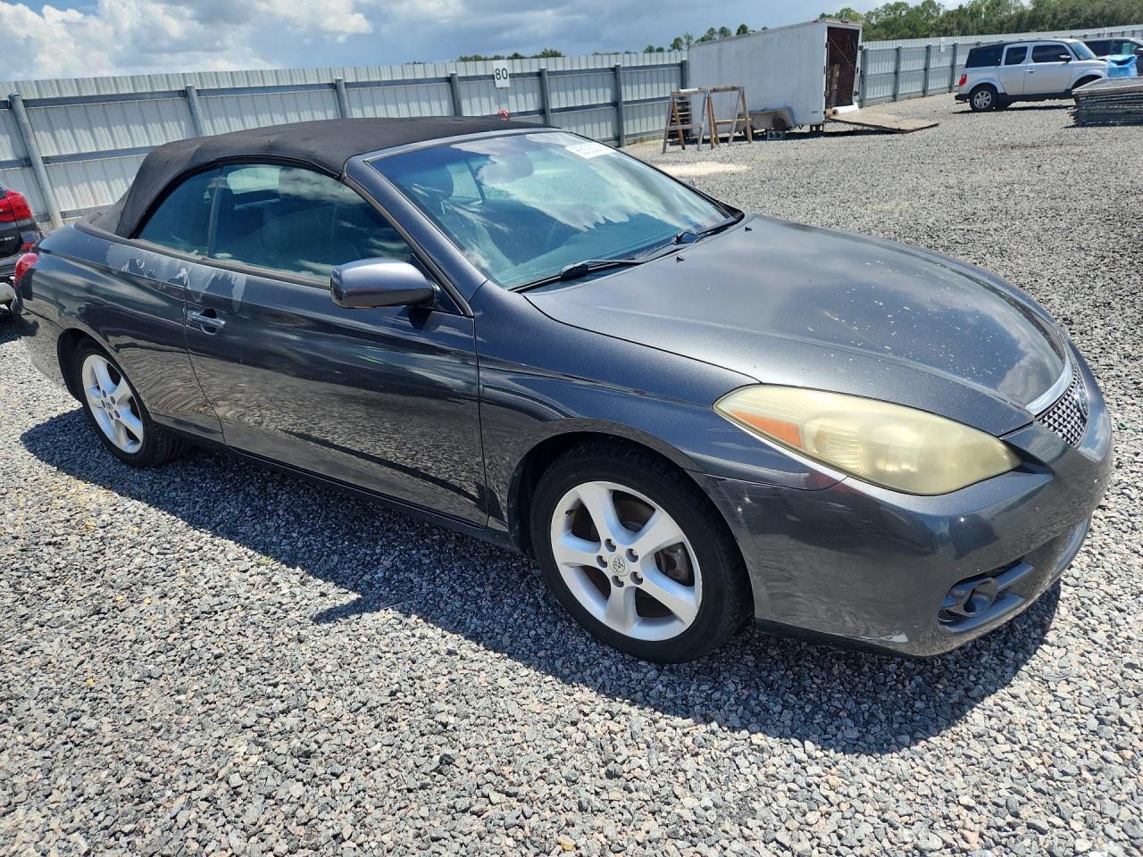 2007 Toyota Camry Solara Sle V6 Gray vin: 4T1FA38P87U130438