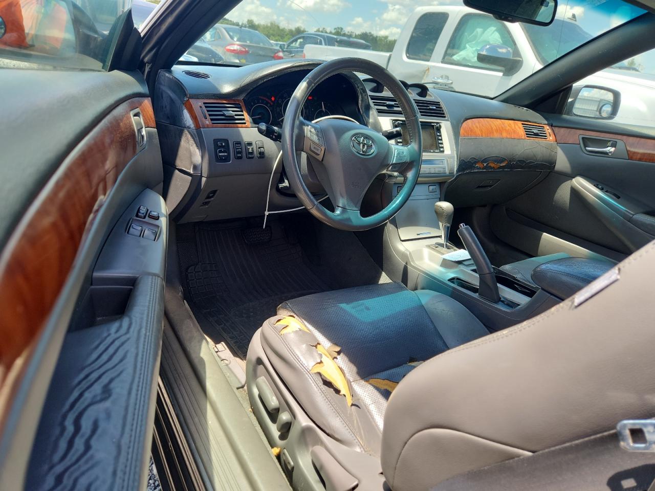 2007 Toyota Camry Solara Sle V6 Gray vin: 4T1FA38P87U130438
