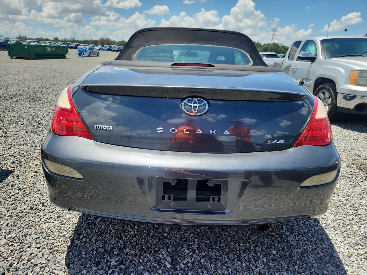 2007 Toyota Camry Solara Sle V6 Gray vin: 4T1FA38P87U130438
