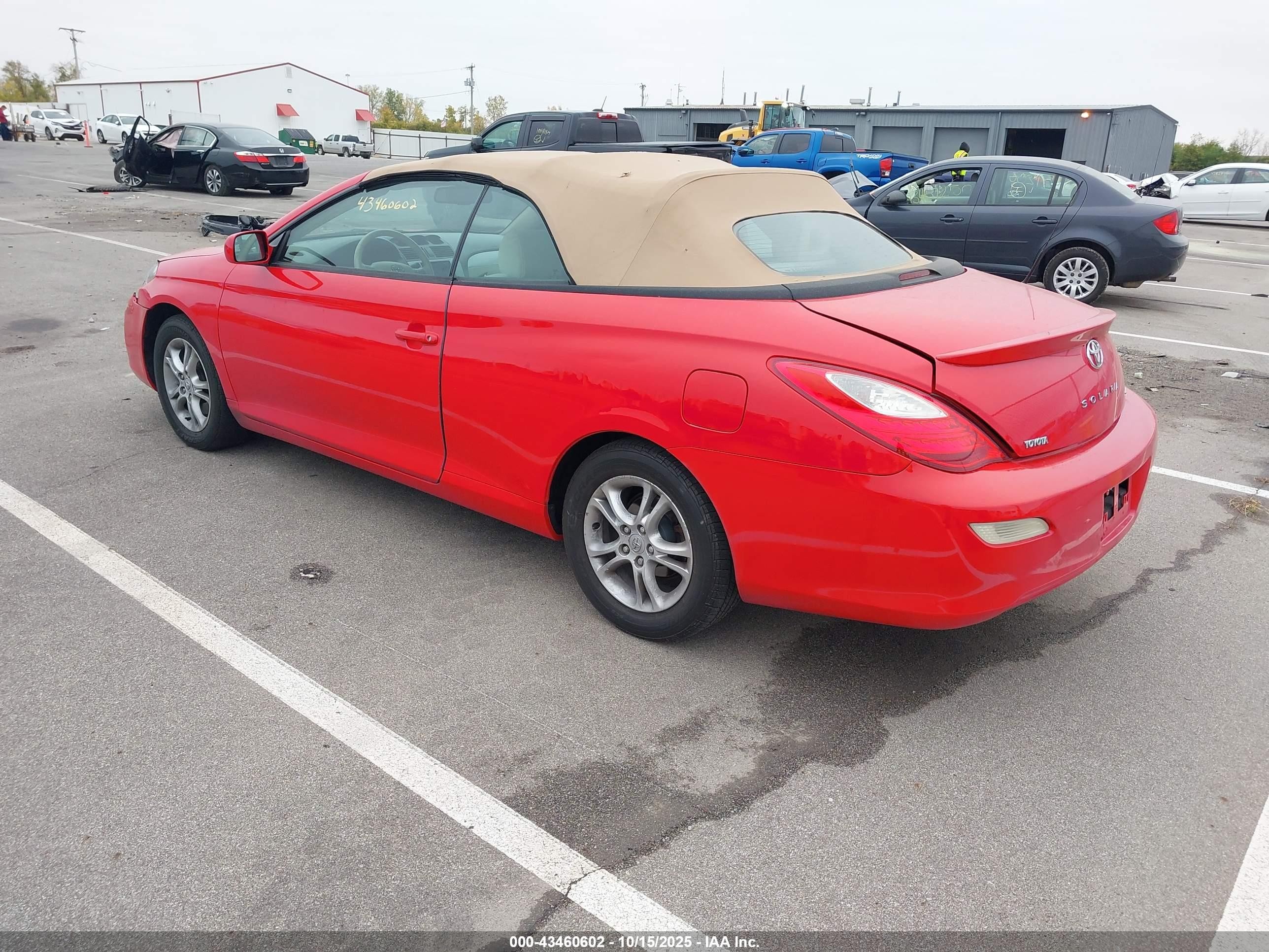 2008 Toyota Camry Solara Se Red vin: 4T1FA38P88U141246