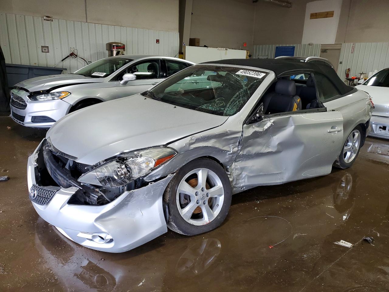 2008 Toyota Camry Solara Sle V6 Silver vin: 4T1FA38P88U144468