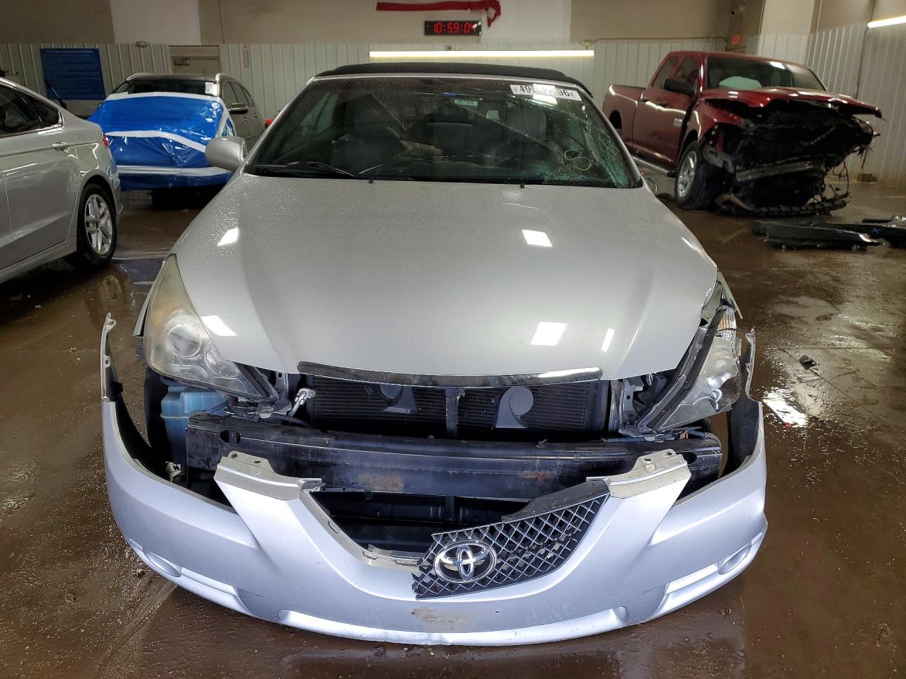 2008 Toyota Camry Solara Sle V6 Silver vin: 4T1FA38P88U144468