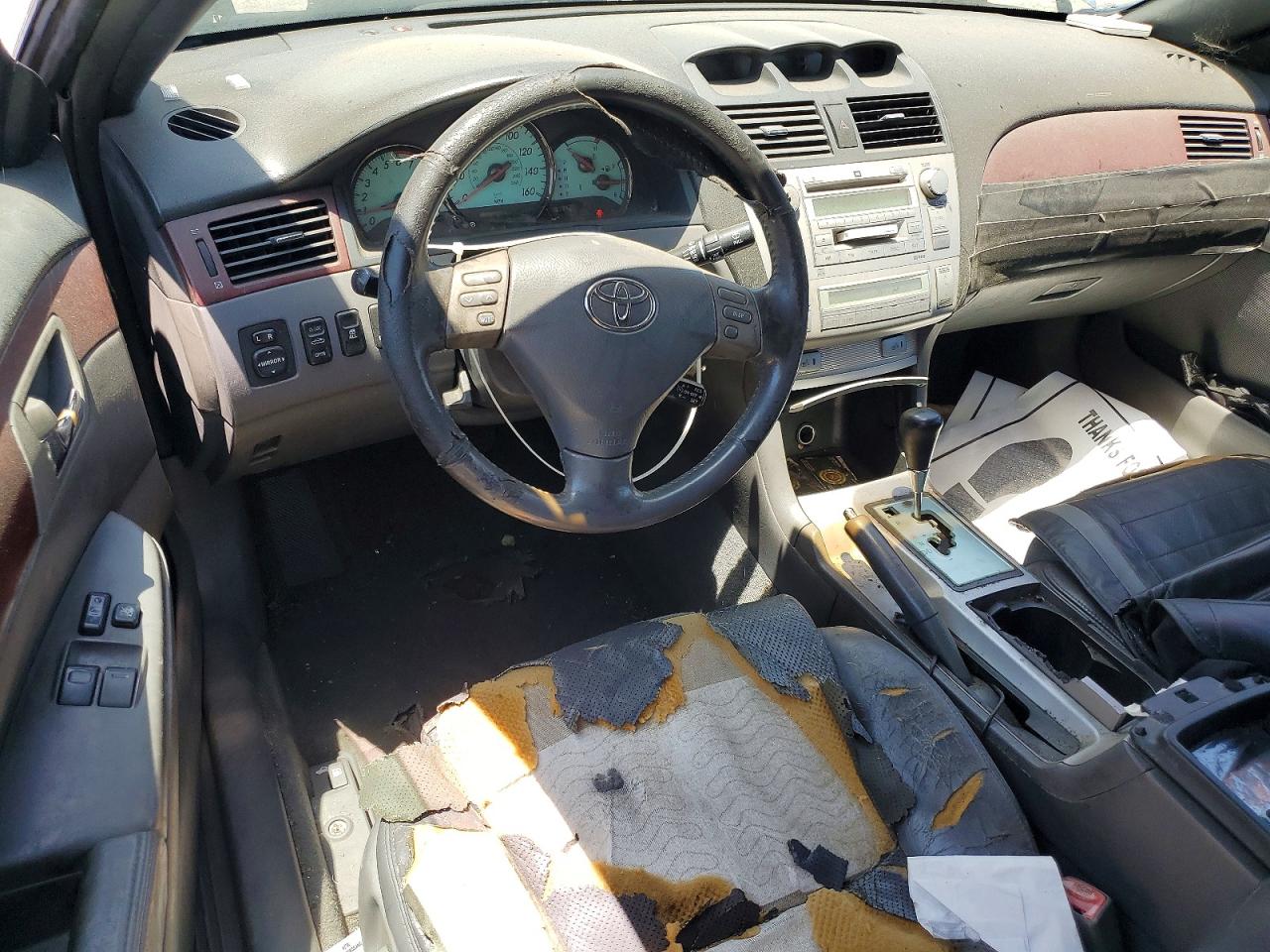 2005 Toyota Camry Solara Sle V6 Blue vin: 4T1FA38P95U040308