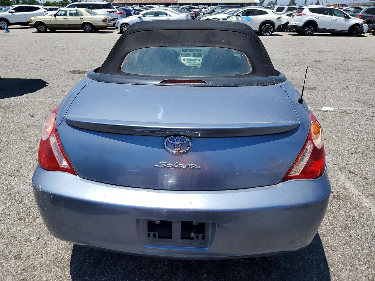 2005 Toyota Camry Solara Sle V6 Blue vin: 4T1FA38P95U040308