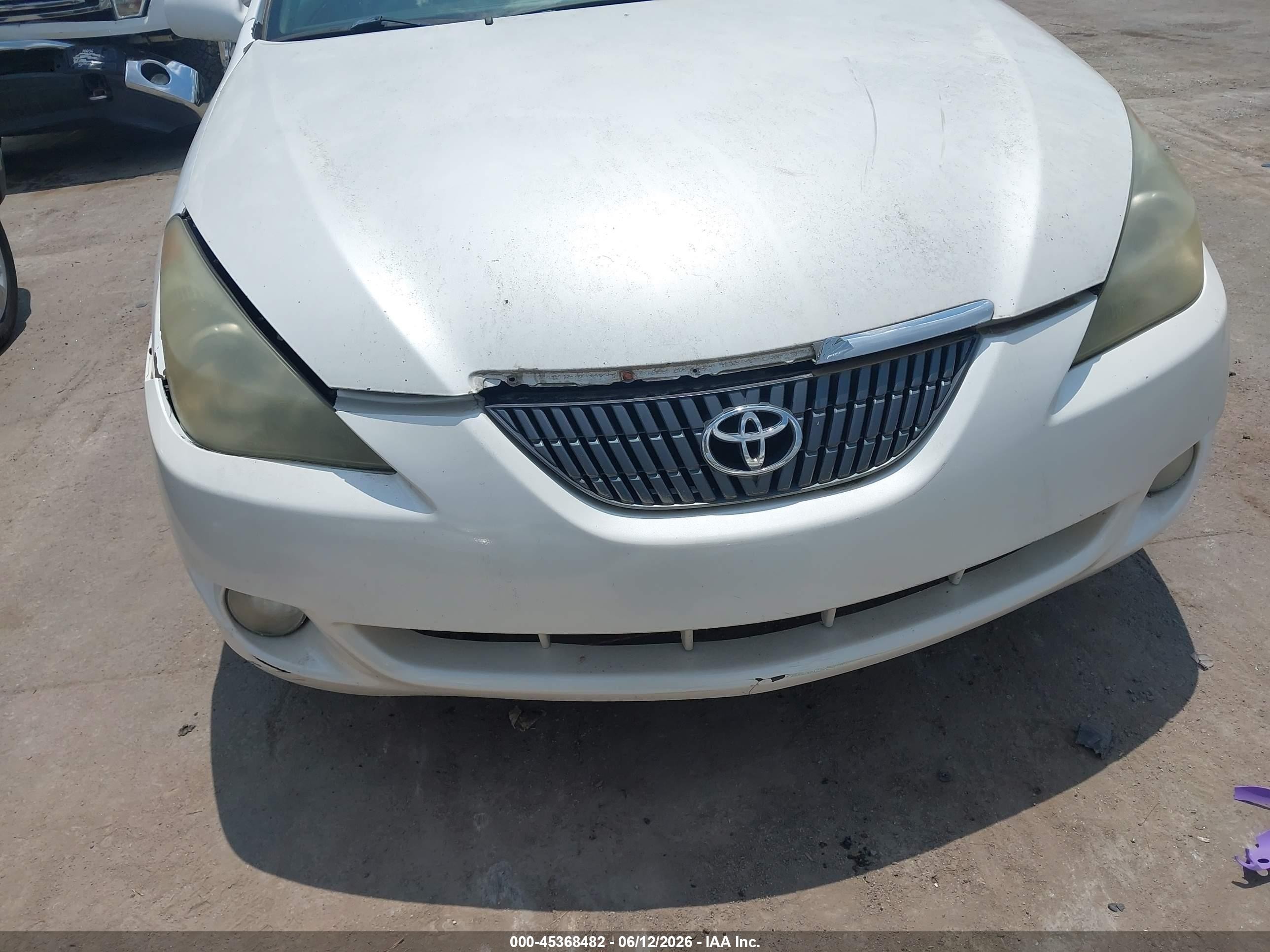 2005 Toyota Camry Solara Sle Белый vin: 4T1FA38P95U045248