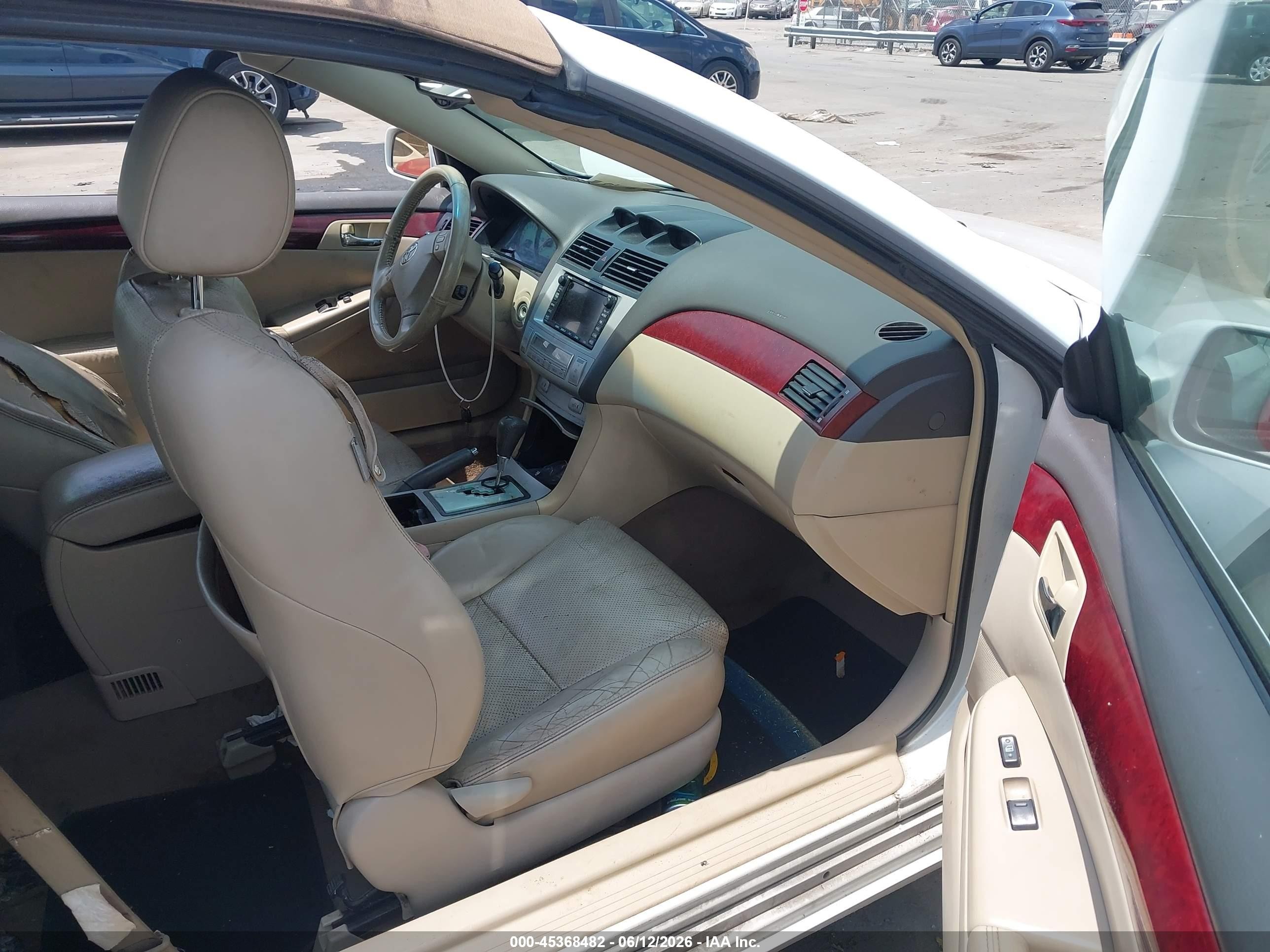 2005 Toyota Camry Solara Sle Белый vin: 4T1FA38P95U045248